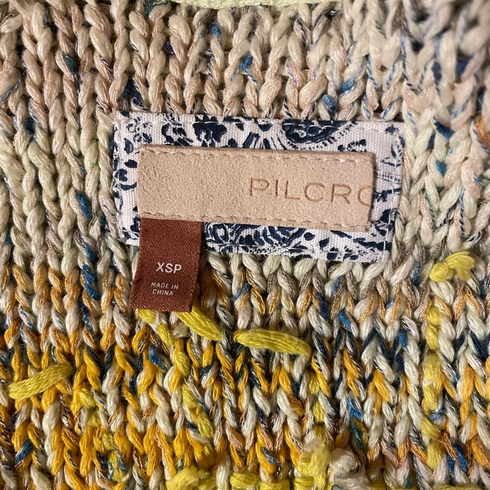 Anthropologie Pilcro Sunset Sweater Cardigan - Picture 6 of 6
